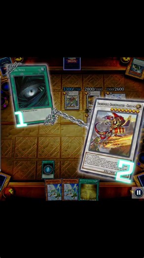 I love Dark Hole Animation #yugioh #masterduel Yu-Gi-Oh! Master Duel