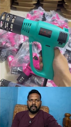 Heat Gun With Dual Temperature Settings 2000W Hot Air Gun 2000 W Heat Gun