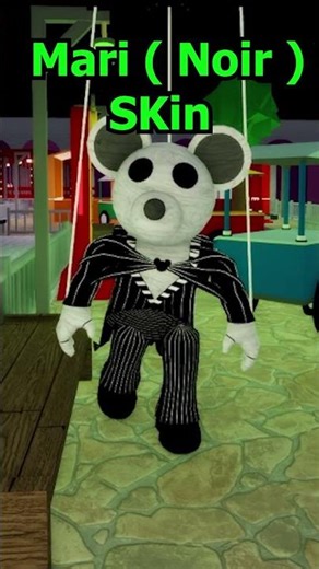 Mari ( Noir ) Skin Day 22 in Roblox Piggy