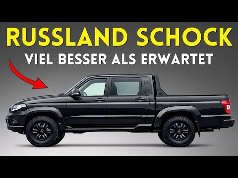 6 Russische Pick-Ups 2026 mit denen KEINER Gerechnet Hat! Toyota ist am Schwitzen