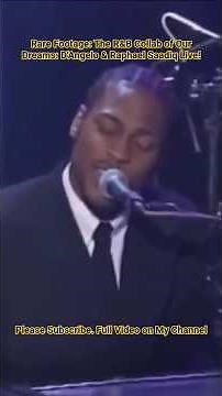 Classic Rare Moments: R&B Collab of Our Dreams: D'Angelo & Raphael Saadiq Live! #rnb #live #music