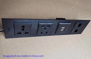 [Hot Item] Aluminium Power Socket Panel Socket