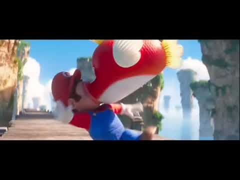 Mario got Kissed by a Cheep Cheep Fish 🐟 / in the Mario Bros Movie Official Trailer
