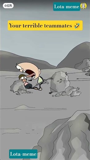 your terrible teammates 😂 #animation #viral #shortsviral #funny