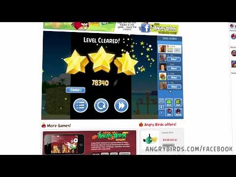 "Share & Play" with Angry Birds on Facebook