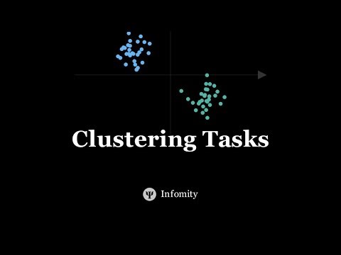 Overview of Clustering Tasks in Machine Learning