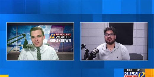 KSLA Meteorologist Evan Thomason, sports reporter Andrew Wellman speak on Louisiana high school championships, NOLA weather