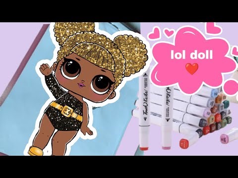🎨 "LOL Doll Coloring Challenge… The Result Will Shock You!"