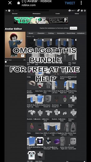 I saw it at twitter🥰 #fyp #roblox #ezz