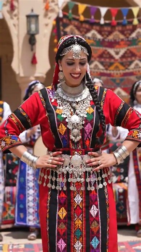 Algernon's traditional dance called Chaouiya dance.