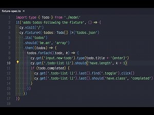 Work With Cypress JSON Fixtures Using TypeScript