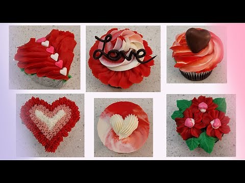 6 Must-Try Valentine's Day Cupcake Designs (Tutorials Included!)