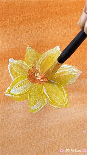 Daffodil Flower Painting