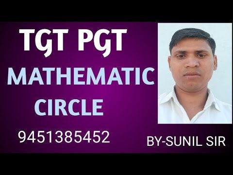 CIRCLE IN MATHEMATICS PART-3