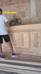 Wooden Panel door #fulshdoor #MeshDoor #doors #paneldoor #Lock | Raza Wood Work