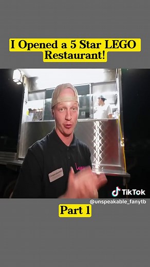 I Opened a 5 Star LEGO Restaurant! - Part 1 #lego #legotiktok #legorestaurant #legochallenge #restaurant #5star #mustwatch #fyp #fypシ