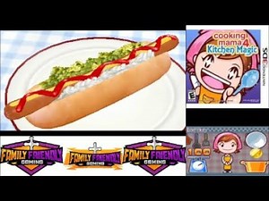 Cooking Mama 4 Kitchen Magic Hot Dog