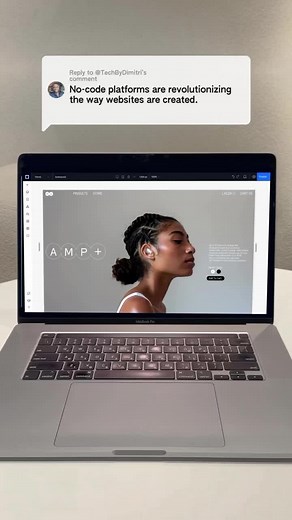 No-code design effects in action 🎬 #websiteinspiration #websitedesign #wixstudio #uxui #designtrends #nocode