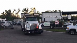 79K views · 1.4K reactions | Crews from Santee Cooper and crews helping us from out of town were rolling out of our Conway Service Center this morning at 7 a.m. Around 100 crews are working around the clock to restore power. | Santee Cooper | Facebook