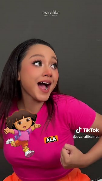 Makeup Transformation of Dora the Explorer