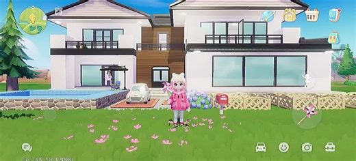 My Modern House No. 2 in Heartopia with Pool