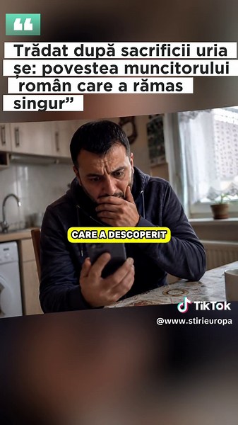 Trădat după sacrificii uriașe: povestea muncitorului român care a rămas singur”#tradare#divorț#român#muncitor#germanshepherd