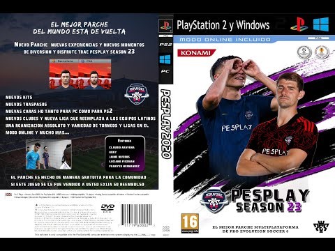 PES 6 - PES PLAY 100% complete kits, faces HD, and squads