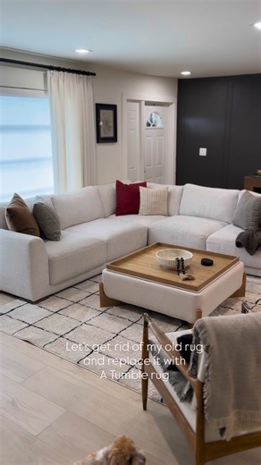 Mom-approved rugs for everyday. Tumble rugs are spillproof and machine washable, so you can stop stressing about spills and messes. | Tumble