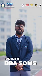Meet Prince, a dynamic student of Management Studies at CT University, pursuing BBA with a Specialization in Business Analytics. With a passion for Data-Driven Decision-Making, he is on a Journey to Master the Art of Analytics and Business Strategy. #placementforall #BBA #CareerGoals #growth #ctuniversity #jobopportunities #globalopportunities #CTU #careertransformation #TeamCT | CT University