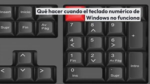 Qué hacer cuando el teclado numérico de Windows no funciona