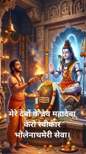 मेरे देवों के देव महादेवा करो स्वीकार भोलेनाथ मेरी सेवा। Devon ke dev mahadeva karo swikar bholenath