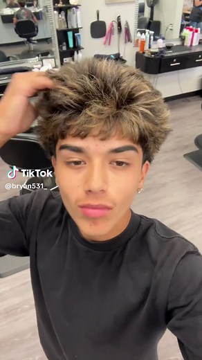 #fyp #edgar #haircut #highlights #co | light brown highlights men