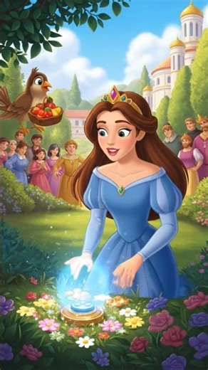 The Princess and the Magic Button 👑✨