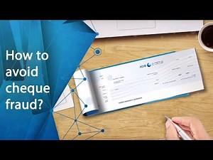How to avoid cheque fraud?