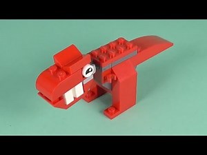 LEGO Dinosaur Red Dino Building Instructions - LEGO Classic 11001 "How To"