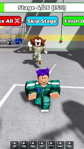 Roblox Thanos not Escape PENNYWISE Prison Run! #roblox #short #funny #robloxedit #gaming #gamer