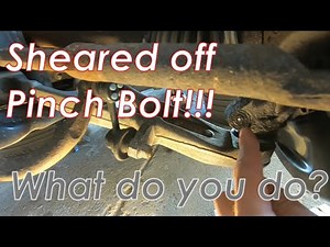 Subaru Ball Joint Pinch Bolt Replacement