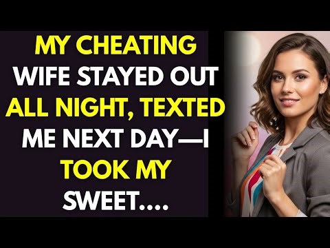 My Cheating Wife Stayed Out All Night, Texted Me Next Day—I Took My Sweet....