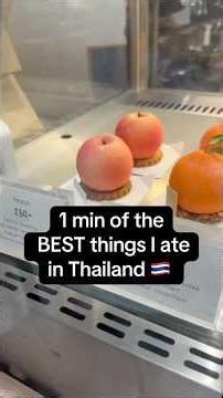 1 min-BEST Thailand food🇹🇭 #travelvlog #thailandtravel #thaifood #traveltips #travelfood #thailand