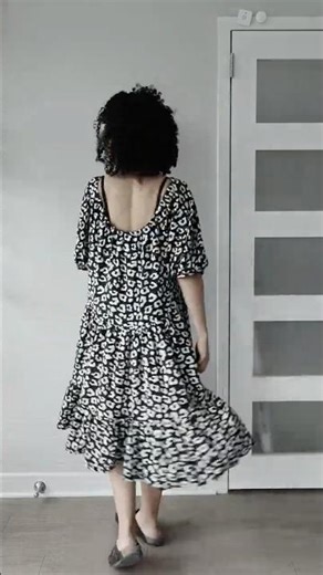 Twirling in my new dress (full sewing video on my channel) ✨