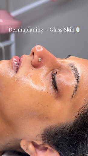 MICHELLE HASHIMI on Instagram: "Satisfying Dermaplaning ASMR that reveals Glass Skin 﫧爵✨淪‍♀️  Esties my blade is from @dermaplanepro use my code “MH10” for a discount  #asmr #asmrsounds #sound #satisfying #skin #skincare #longisland #newyork #hicksville #asmrvideo #satisfy #satisfyingsounds #dermaplaning #dermaplane #dermaplaningfacial #glassskin #glowingskin #skintreatment #facials #facialtreatments"