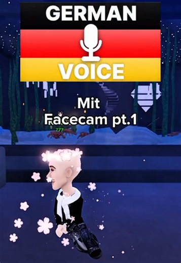 German Voice Chat with Facecam in Roblox