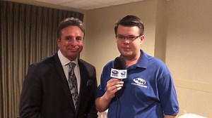 Talking with ABC 7’s Mark Giangreco after his speech at the 73rd Gary Old Timers Athletic Association Banquet. Video Credit: Todd Bell of Hobart | Region Sports Nation