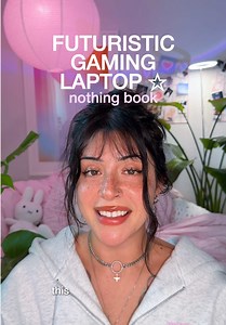 nothing book gaming laptop review — coolest pink tech design