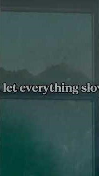 hunderstorm with Wind | Heavy Rain on Window | Mountain View