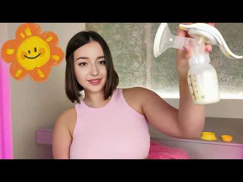 Hanahub Hand Expressing Breast Milk for New Moms