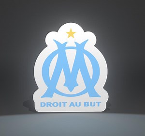 Led Lamp MARSEILLE OM - Ligue 1 Mc Donald's - Etsy