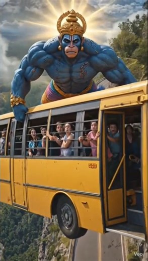 भक्तों की रक्षा के लिए संकटमोचन हमेशा साथ होते हैं। 🚩🙏#bhakti #hanuman #trending #shorts #love#new😂