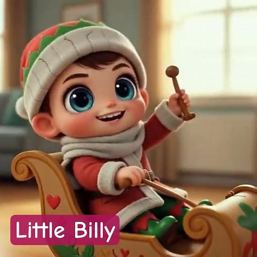 Little Billy Adventures E06🍪Christmas Magic Series😍 #feed #Preschool #Kids #LittleBilly #toddlers