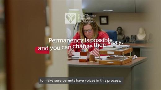 Permanency is possible for every child waiting in foster care. And every person on a child’s care team, as well as their network of family and community, plays a key role in making that happen. Hear from Magistrate Kathleen Lenski about why engaging a child’s family of origin is a critical part of the process. This National Adoption Month and all year long, we’re committed to supporting child welfare professionals at every level who help connect children to permanent families. | Dave Thomas Foun